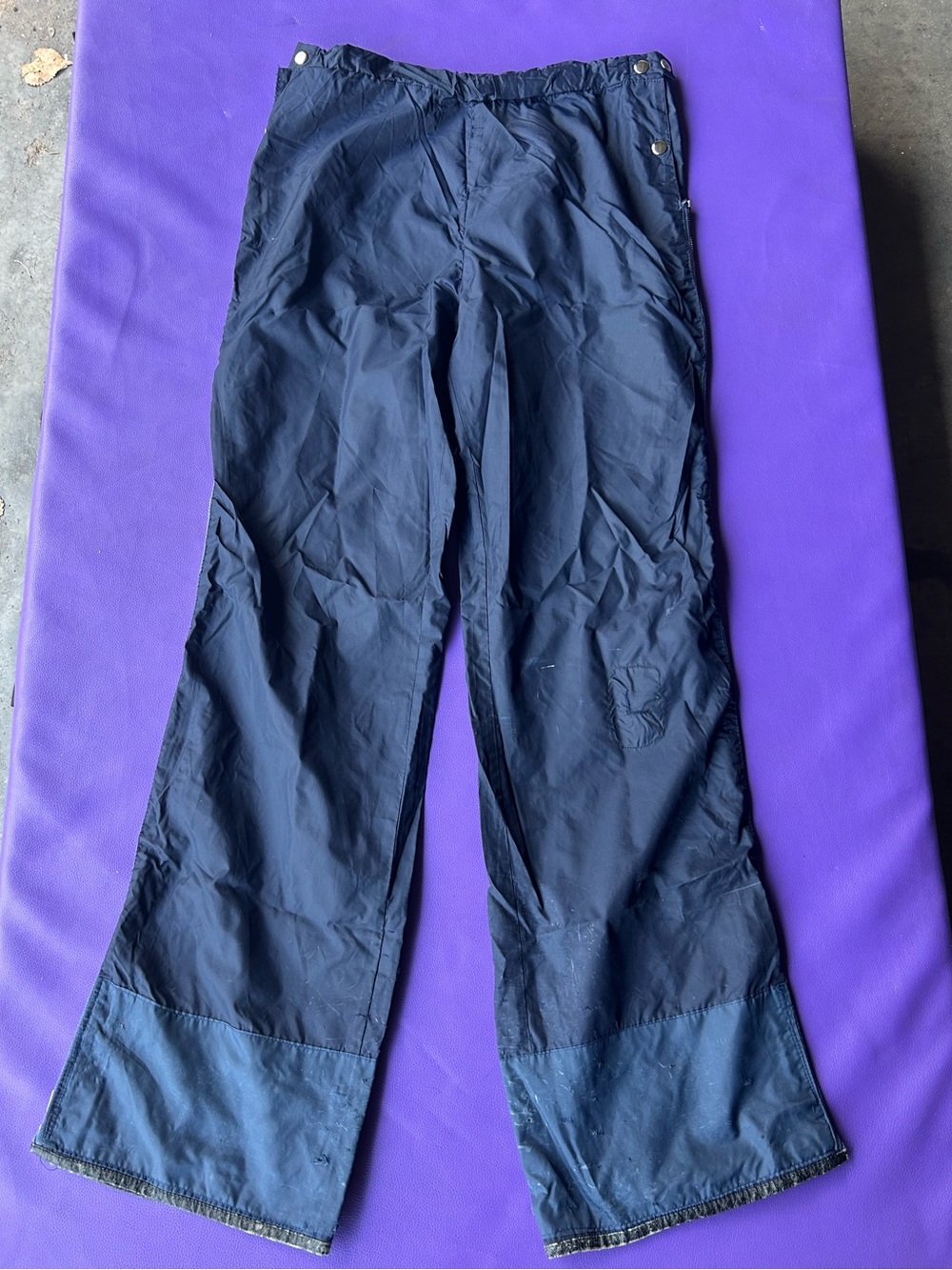SKYR Vintage Scandia Trading Co. Navy Nylon Pants As-Is Men’s S Gorpcore